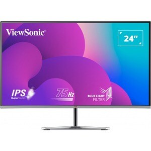 Viewsonic VX Series VX2476-SMH. Bildschirmdiagonale: 60,5 cm (23.8"), Display-Auflösung: 1920 x 1080 Pixel, HD-Typ: Full H