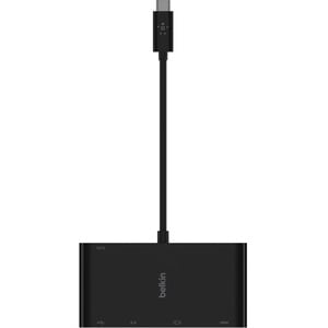 Belkin USB-Typ C Docking Station für Notebook - Ladefunktion - 100 W - 4K - 3840 x 2160 - 1 x USB 3.0 - USB Typ-A - USB Ty