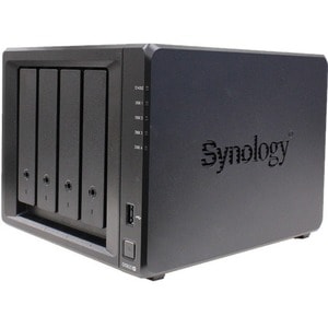 Synology DiskStation DS920+ 4 x Gesamtzahl Einschübe SAN/NAS-Speichersystem Celeron J4125 Quad-Core 2 GHz - 4 GB RAM - DDR