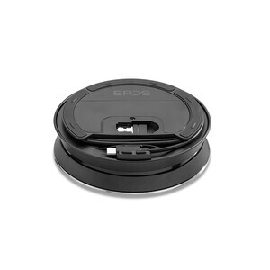 EPOS EXPAND SP 30 Bluetooth®-Speakerphone mit
USB-C*-Kabel, USB-C-/USB-A-Adapter
und Transporttasche, optimiert für
UC und