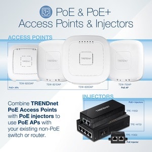 Trendnet TPE-147GI, Gigabit Ethernet, 1000 Mbit/s, IEEE 802.3, IEEE 802.3ab, IEEE 802.3af, IEEE 802.3at, IEEE 802.3u, Schw