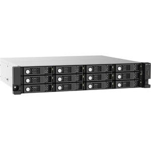 QNAP Laufwerksgehäuse SATA/600 - Mini-SAS HD Host Interface - 2U Rackmount - Hot-Swapping-fähige Einschübe - 12 x HDD unte