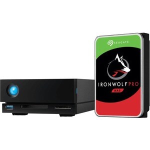 LaCie 1big Dock Desktop Festplatte - Extern - 18 TB - Notebook Unterstütztes Gerät - USB 3.0, Thunderbolt 3 - 7200U/Min - 