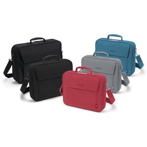 Sacoche de transport Dicota Eco pour 38,1 cm (15") à 43,9 cm (17,3") Ordinateur Portable - Noir - 300D polyéthylène téréph