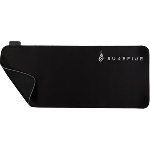 SUREFIRE Silent Flight RGB-680 Gaming-Mauspad - 3 mm x 680 mm x 280 mm Abmessung - Polyester, Naturkautschuk - Rutschfest,