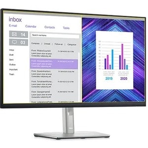 Dell P2722H 27" Full HD LED LCD Monitor - 16:9 - Black, Silver - 27" Class - In-plane Switching (IPS) Technology - 1920 x 