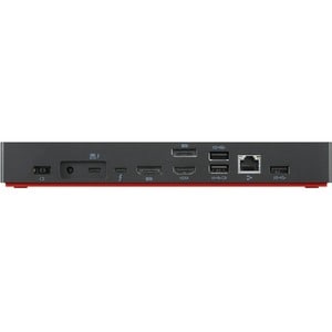 Lenovo USB-Typ C Docking Station für Notebook/Monitor - 100 W - 4K - 3840 x 2160 - 4 x USB Typ-A-Anschlüsse - USB Typ-A - 