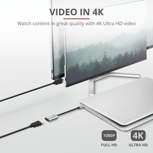 Trust Dalyx USB-Typ C Docking Station für Notebook/Tablet/Monitor - 4K - 3840 x 2160 - 1 x USB-Anschlüsse - USB Typ C - 1 