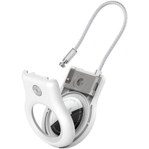 Belkin AirTag, Fernbedienung, Key, Gepäck Asset-Tracking-Tag-Schlaufe - Plastik - Weiß