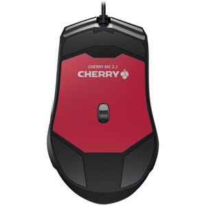 CHERRY MC 2.1 Gaming-Maus - USB 2.0 - Optisch - 5 Taste(n) - 2 Programmable Button(s) - Schwarz - Kabel - 5000 dpi Auflösu