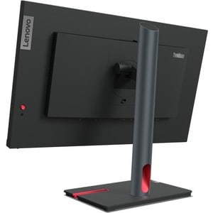 Lenovo ThinkVision P24h-30 24 Zoll Class Webcam WQHD LCD-Monitor - 16:9 Format - Schwarz - 60,5 cm (23,8 Zoll) Viewable - 