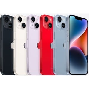 Apple iPhone 14 A2882 128 GB Smartphone - 15,5 cm (6,1 Zoll) OLED 2532 x 1170 - Hexa-Core (AvalancheDual-Core 3,23 GHz + B