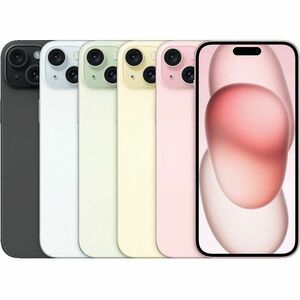 Apple iPhone 15 A3090 128 GB Smartphone - 15,5 cm (6,1 Zoll) OLED 2556 x 1179 - Hexa-Core (EverestDual-Core 3,46 GHz + Saw