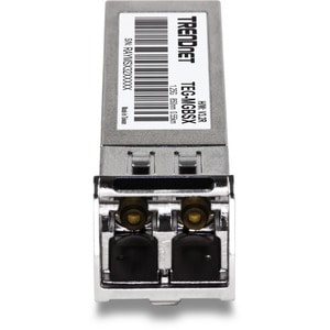 Trendnet TEG-MGBSX, Faseroptik, 1000 Mbit/s, SFP, Silber, 3.3 V, 13 mm