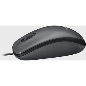 M100 USB CORDED OPTICAL WHEEL MOUSE BLACK