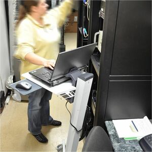 Ergotron Neo-Flex Laptop-Wagen - 6,80 kg Kapazität - 4 Rollen - Aluminium, Plastik, Pulverbeschichteter Stahl - 73,15 cm (