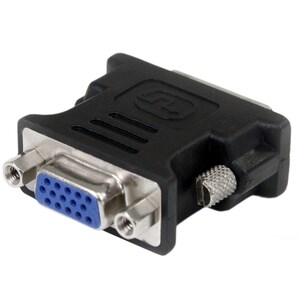 StarTech.com Adaptateur / Convertisseur vidéo DVI-I vers VGA - Mâle / Femelle - Noir - 1 x 15-pin HD-15 VGA Female - Noir