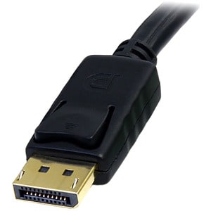 StarTech.com Câble de commutateur KVM DisplayPort®USB 4 en 1 de 1,8 m avec audio et microphone - 2e bout: 1 x 20-pin Displ