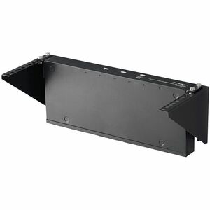 StarTech.com 4 HE 19 Zoll vertikales Wandmontage Rack - Schwarz - max. 56,84 kg Traglast - 1