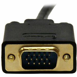 StarTech.com Adaptateur DisplayPort vers VGA - Câble Display Port Mâle VGA Mâle 1920x1200 - Noir 1,8m - 2e bout: 1 x 15-pi
