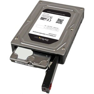 StarTech.com Boîtier Adaptateur en Aluminium pour DD / SSD SATA 2,5" vers 3,5" jusqu'à 12,5 mm - 1 x Disque dure supporté 