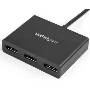 StarTech.com Mini DisplayPort 1.2 auf DisplayPort MST Hub - Triple Head mDP/ DP - 30 Hz bis 60 Hz - 3840 × 2160 - 2 m Maxi