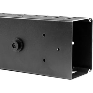 StarTech.com Panneau de gestion de câbles 0U de 91 cm pour rack - Guide-câbles avec conduit encoché - Organisateur pour câ
