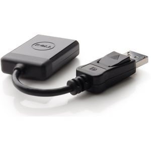 Cable vidéo Dell - 17,78 cm DisplayPort/VGA - pour Appareil vidéo, Projecteur, Moniteur, Station de travail, Ordinateur Po