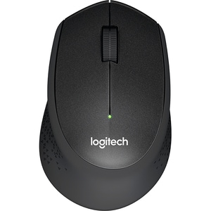 Souris Optique Logitech M330 - Fréquence radio - USB - 3 Bouton(s) - Noir - Sans fil - 1000 dpi - Roulettes avec frein