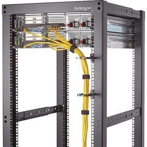 StarTech.com 15,2 m Klettbandrolle, Wiederverwendbare Zuschneidbare Klettkabelbinder, Industrielle Klettverschluss Rolle, 