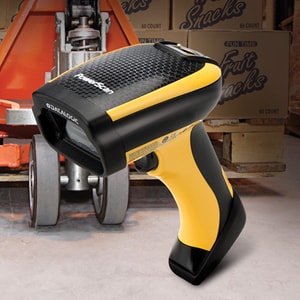 Handheld Kit lecteur de code barres Datalogic PowerScan PD9130-K1 - Jaune, Noir - Câble Connectivité - 1D - Imager - USB