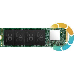 Transcend Solid State-Laufwerk - M.2 2280 Intern - 128 GB - PCI Express (PCI Express 3.0 x4) - 1800 MB/s Maximale Lesegesc