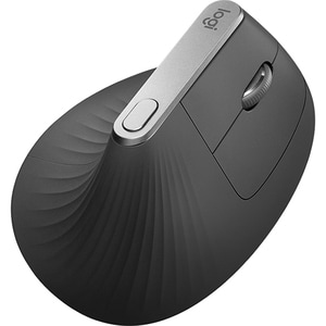 Souris Optique Logitech MX Vertical - Bluetooth/Radio Fréquence - USB Type C - 4 Bouton(s) - 4 Boutons programmables - Noi