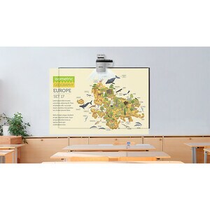 BenQ MW855UST+, 3500 ANSI Lumen, DLP, WXGA (1280x800), 10000:1, 16:10, 2032 - 2540 mm (80 - 100")
