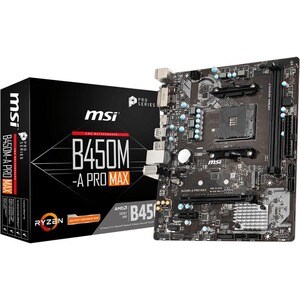 B450M-A PRO MAX MATX AMD MB SO AM4 1 PCI-E 16