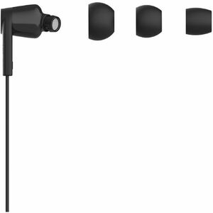 Belkin SOUNDFORM Kabel Ohrhörer Stereo Ohrhörerset - Schwarz - Binaural - In-Ear - 121,9 cm Kabel - Host-Schnittstelle: US
