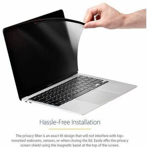 StarTech.com PRIVSCNMAC13 13-Zoll-Blickschutzfolie - Matt/Glänzend - privacy filter - MacBook Pro - für 33 cm (13 Zoll) Wi
