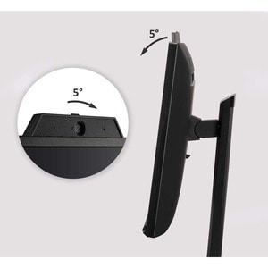ViewSonic Graphic VG2440V 24 Zoll Class Webcam Full HD LED-Monitor - 16:9 Format - Schwarz - 60,5 cm (23,8 Zoll) Viewable 
