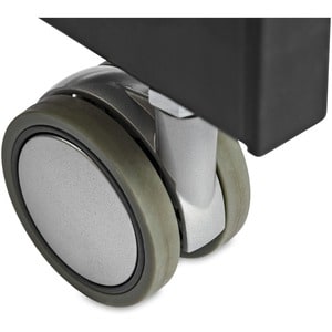 StarTech.com STSCART2 Höhenverstellbarer Schreibtisch - Sit Stand Workstation -Ergonomischer Stehpult mit Rollen - Rechtec