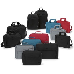Sacoche de transport Dicota Eco pour 38,1 cm (15") à 43,9 cm (17,3") Ordinateur Portable - Noir - 300D polyéthylène téréph