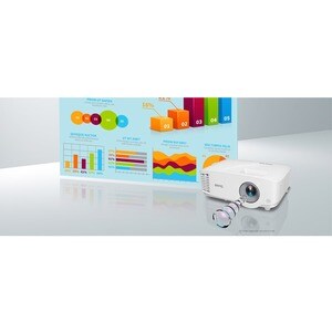 BenQ MH560. Projektorhelligkeit: 3800 ANSI Lumen, Projektionstechnologie: DLP, native Auflösung des Projektors: 1080p (192