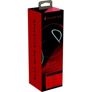 SUREFIRE Silent Flight RGB-680 Gaming-Mauspad - 3 mm x 680 mm x 280 mm Abmessung - Polyester, Naturkautschuk - Rutschfest,