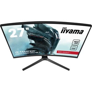 iiyama G-MASTER Red Eagle GB2766HSU-B1 27 Zoll Class Full HD Gekrümmter Bildschirm Gaming-LCD-Monitor - 16:9 Format - Matt