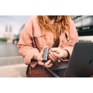 Verbatim USB-C Multiport-Hub 4-Port USB 3.2 Gen 1, USB 3.2 Gen 1 (3.1 Gen 1) Type-C, USB 3.2 Gen 1 (3.1 Gen 1) Type-A, 500
