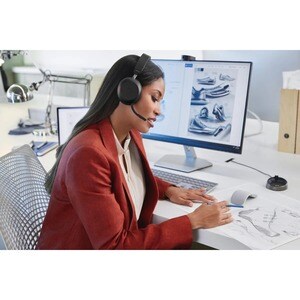Jabra Evolve2 75 Link380a UC Stereo Black 
Lieferumfang: Evolve2 75 headset Black UC, Link 380 BT adapter USB-A UC,1.2m US