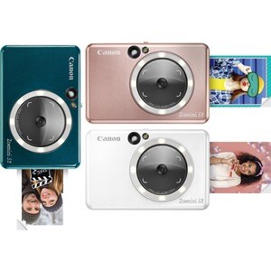 Canon Zoemini S2 Sofortbildkamera und Mini-Fotodrucker, Perlweiß. Produktfarbe: Weiß, Maximum Brennweite (äquivalent 35 mm