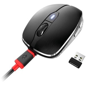 CHERRY MW 8C Advance Maus - Bluetooth/Radio-Frequenz - USB - Laser - 6 Taste(n) - Schwarz - 1 - Kabellos - 2,48 GHz - wied