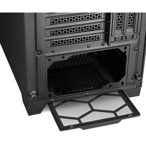 Sharkoon ELITE SHARK TG7M RGB, PC, Schwarz, ATX, EATX, micro ATX, Mini-ITX, Gaming, Multi, Taschenlüfter