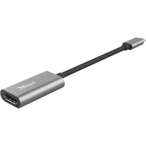 Trust Dalyx USB-Typ C Docking Station für Notebook/Tablet/Monitor - 4K - 3840 x 2160 - 1 x USB-Anschlüsse - USB Typ C - 1 