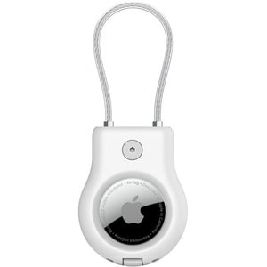 Belkin AirTag, Fernbedienung, Key, Gepäck Asset-Tracking-Tag-Schlaufe - Plastik - Weiß
